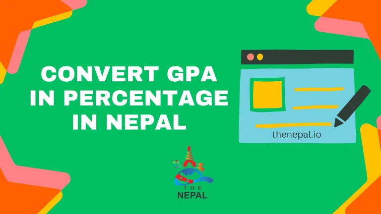 Convert GPA In Percentage In Nepal