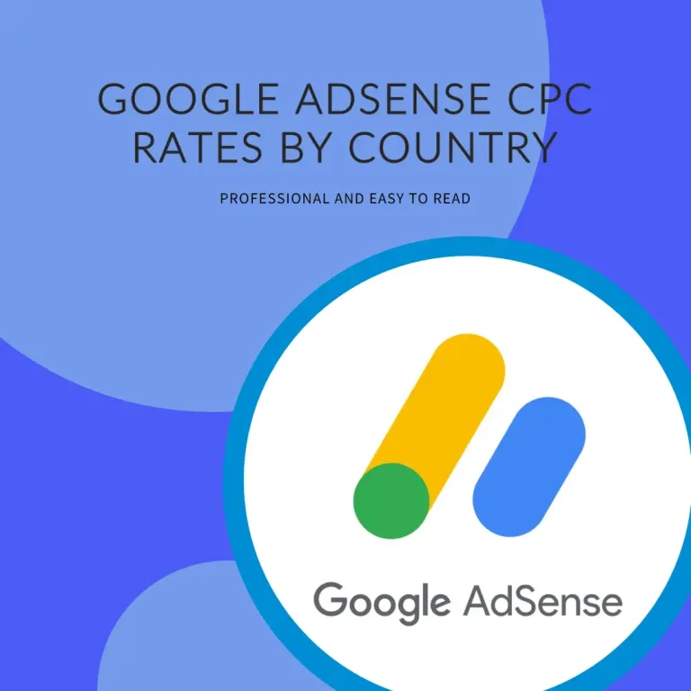 Google AdSense CPC Rates by Country 2023