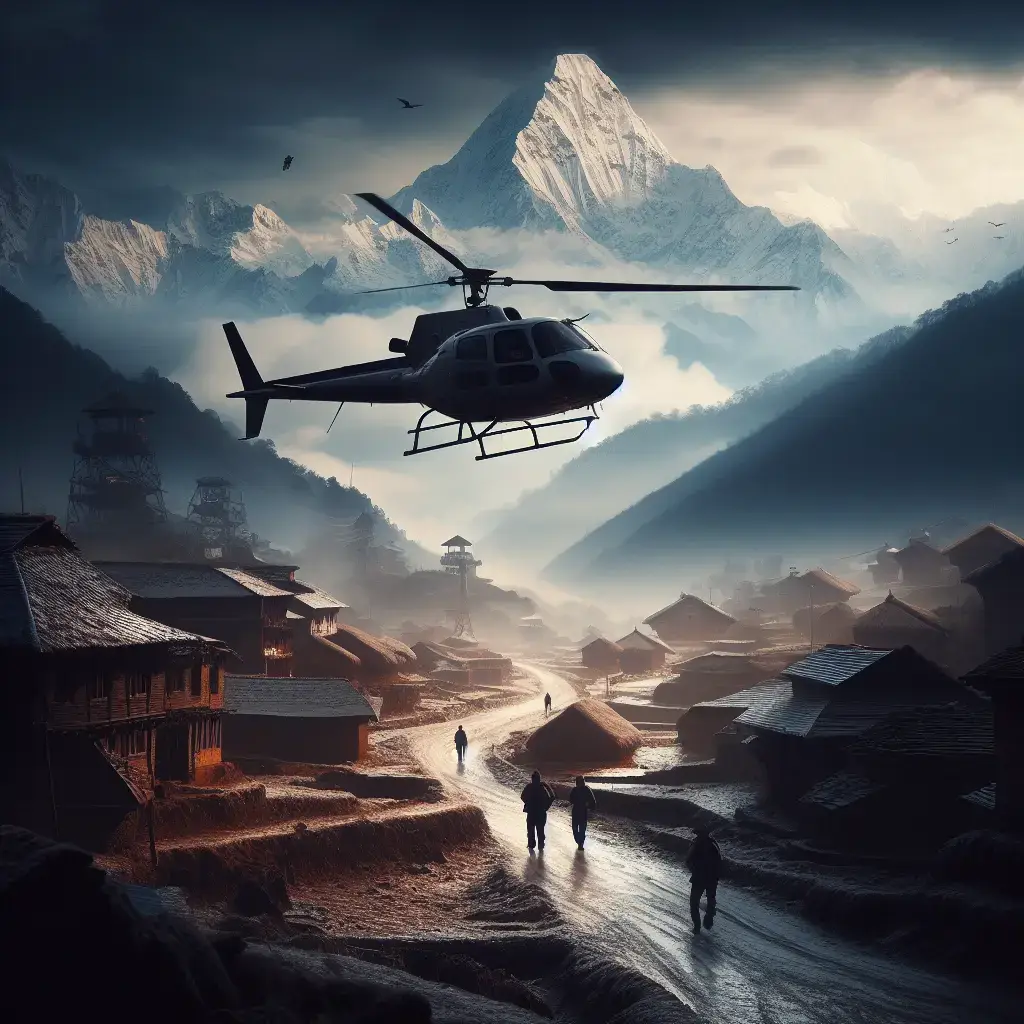 Helicopter tours in Nepal Unveiling the Magic