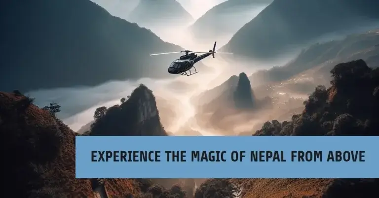 Helicopter tours in Nepal Unveiling the Magic
