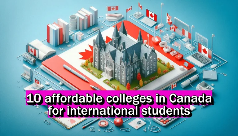 affordable colleges in Canada